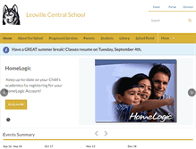 Tablet Screenshot of leoville.lskysd.ca